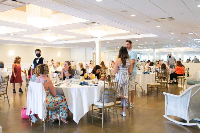 Baby shower in the Waterfront Ballroom