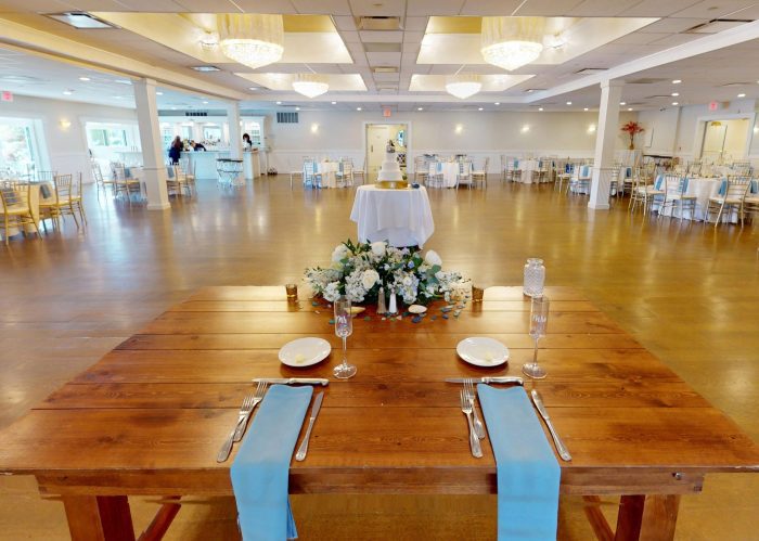 Terrace Ballroom set up for a Reception