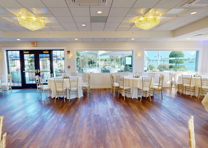 Lighthouse Point ready for a wedding reception.